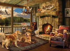 Cobble Hill Lakeside Cabin | 1000 Piece- 1000 Piece | Countryscape
