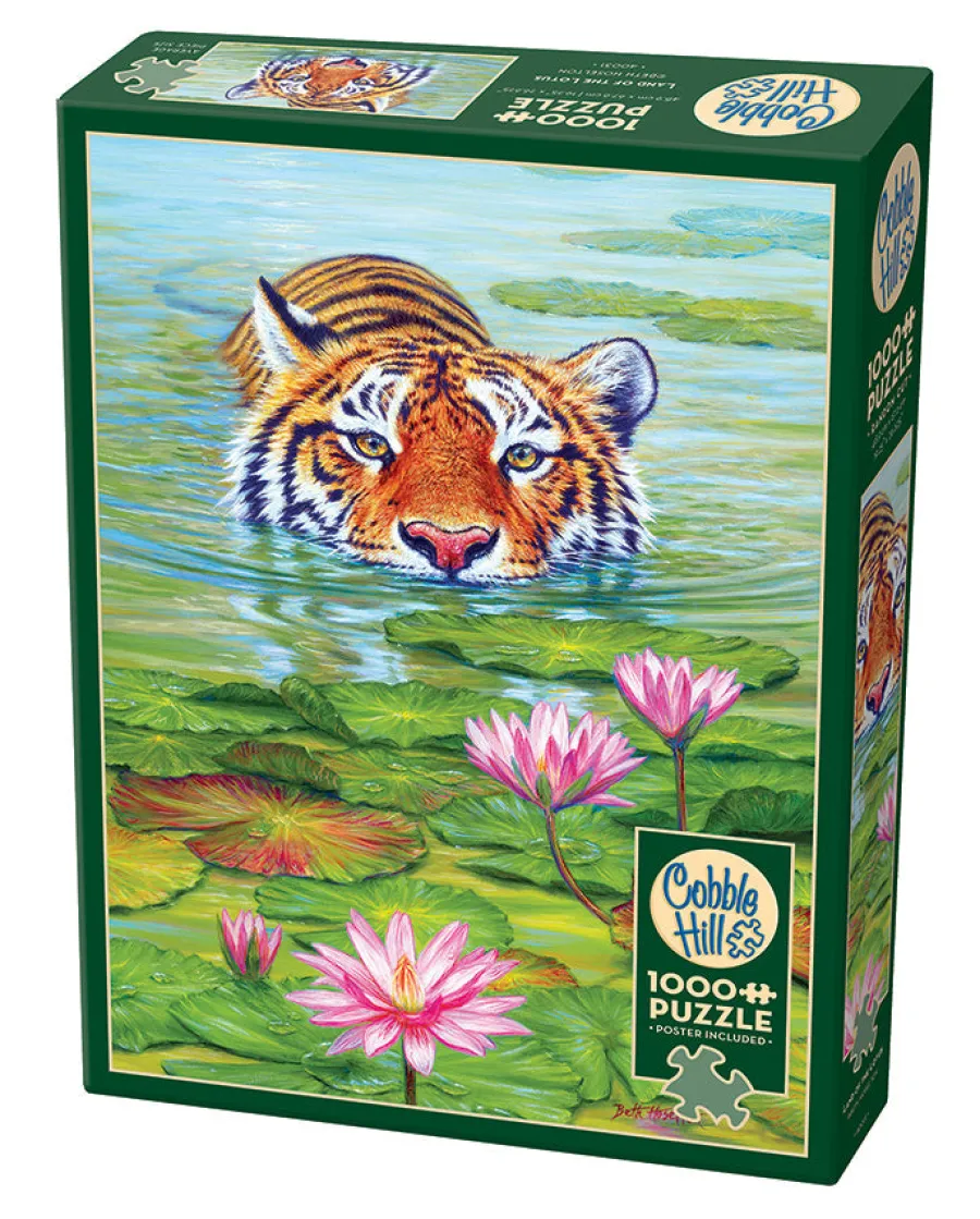 Cobble Hill Land of the Lotus | 1000 Piece- 1000 Piece | Waterscape