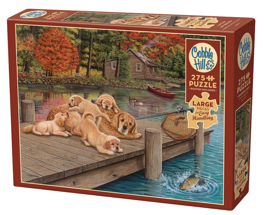 Cobble Hill Lazy Day on the Dock | Easy Handling 275 Piece- Easy Handling 275 | Waterscape