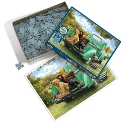 Cobble Hill Let's Go Fishing | 500 Piece- 500 Piece | Waterscape