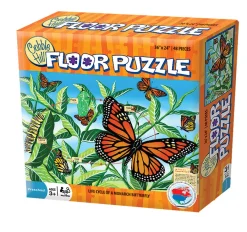 Cobble Hill Life Cycle of a Monarch Butterfly (Floor 48pc)- Floor Puzzles