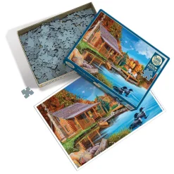 Cobble Hill Loon Lake | 500 Piece- 500 Piece | Waterscape