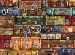 Cobble Hill Luggage | 1000 Piece- 1000 Piece | Travel Inspiration