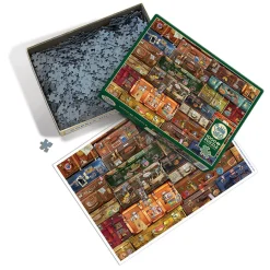 Cobble Hill Luggage | 1000 Piece- 1000 Piece | Travel Inspiration