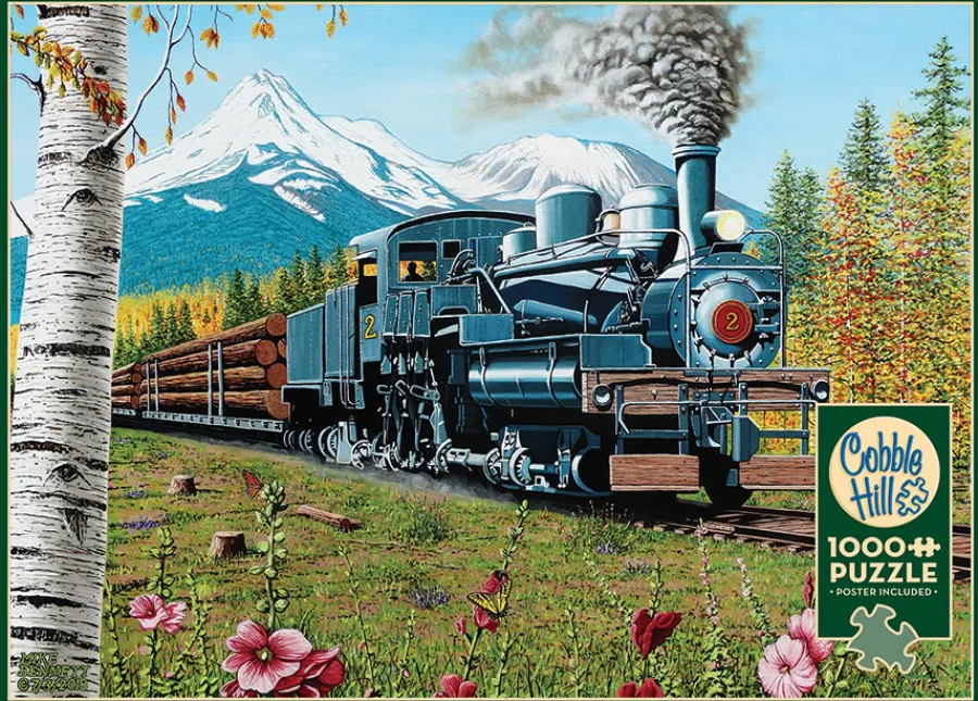 Cobble Hill Lumbering Along | Discontinued 1000 Piece (Old Big Box)- 1000 Piece | Father's Day