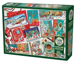 Cobble Hill Mid Mod Season's Greetings | 1000 Piece- 1000 Piece | Wildlife