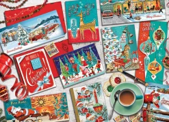 Cobble Hill Mid Mod Season's Greetings | 1000 Piece- 1000 Piece | Wildlife