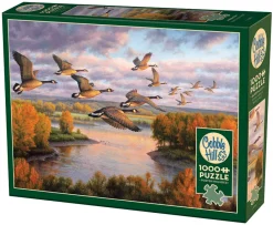 Cobble Hill Migration | 1000 Piece- 1000 Piece | Waterscape