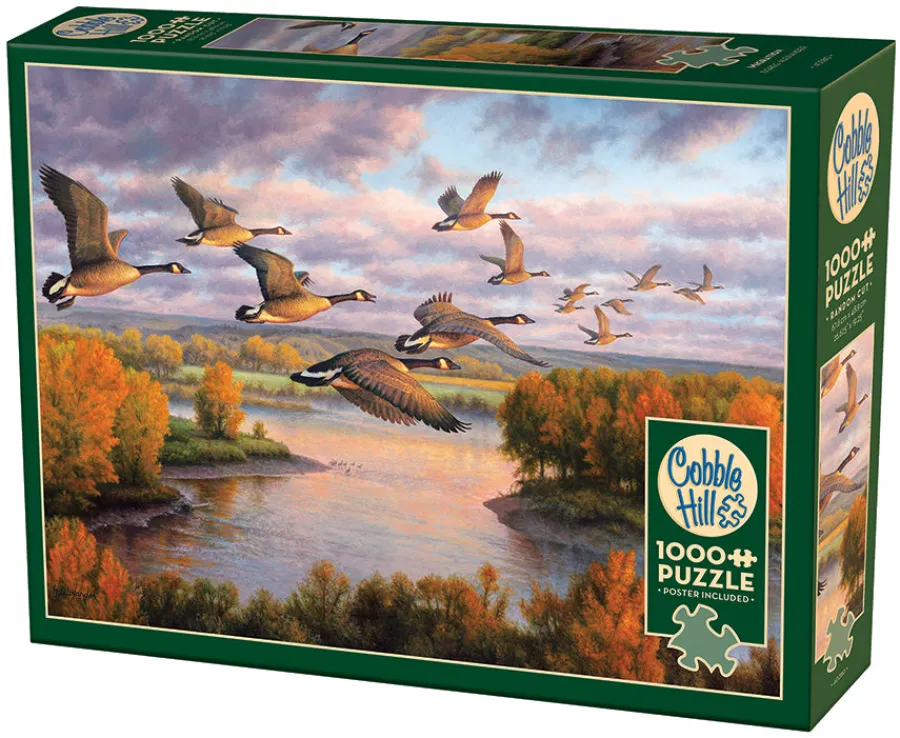 Cobble Hill Migration | 1000 Piece- 1000 Piece | Waterscape
