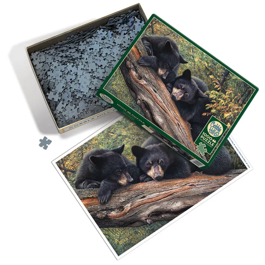 Cobble Hill Mom's Awaiting | 1000 Piece- 1000 Piece | Mountainscape