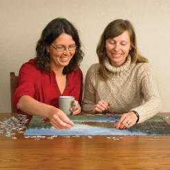 Cobble Hill Moose Lake | 1000 Piece- 1000 Piece | Mountainscape