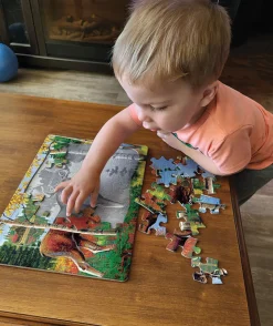 Cobble Hill Moose (tray) | 35 Piece Tray- Tray Puzzles | Mountainscape