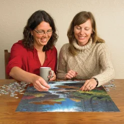 Cobble Hill Mountain Cascade | 1000 Piece- 1000 Piece | Mountainscape