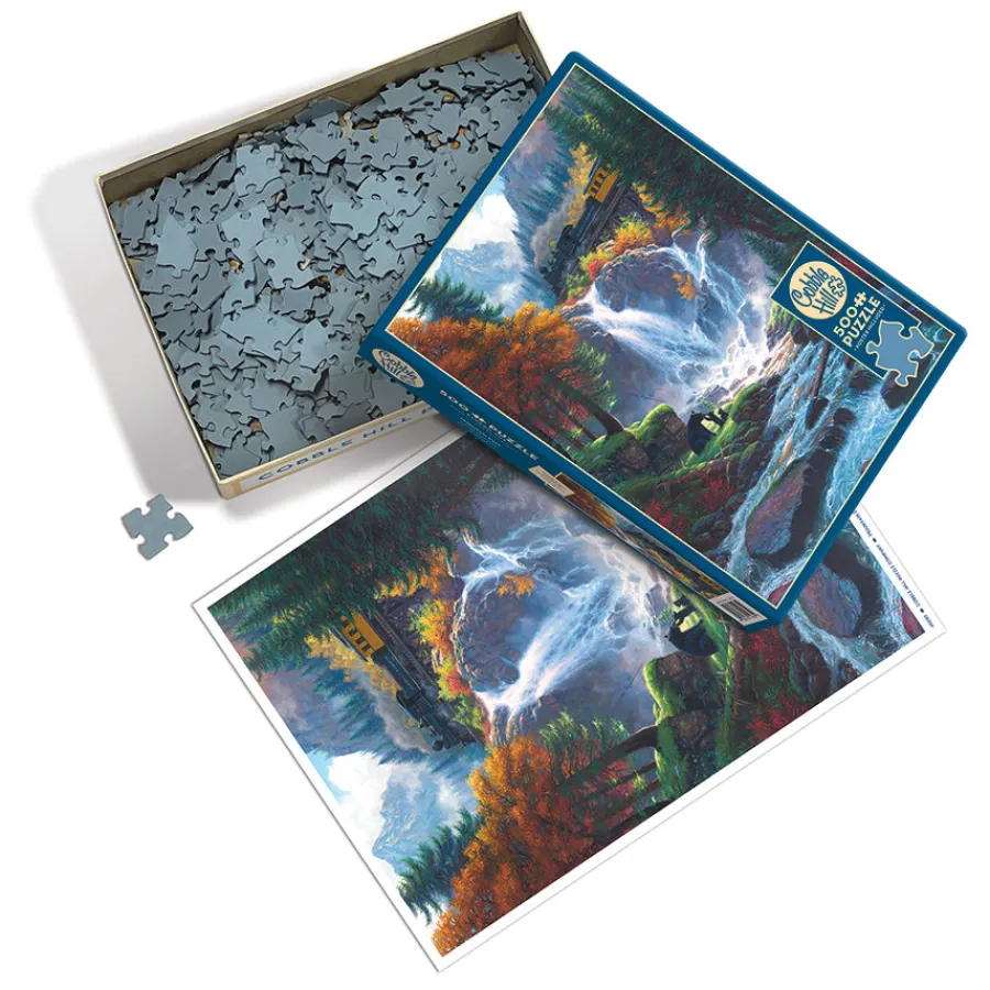 Cobble Hill Mountain Pass | 500 Piece- 500 Piece | Mountainscape