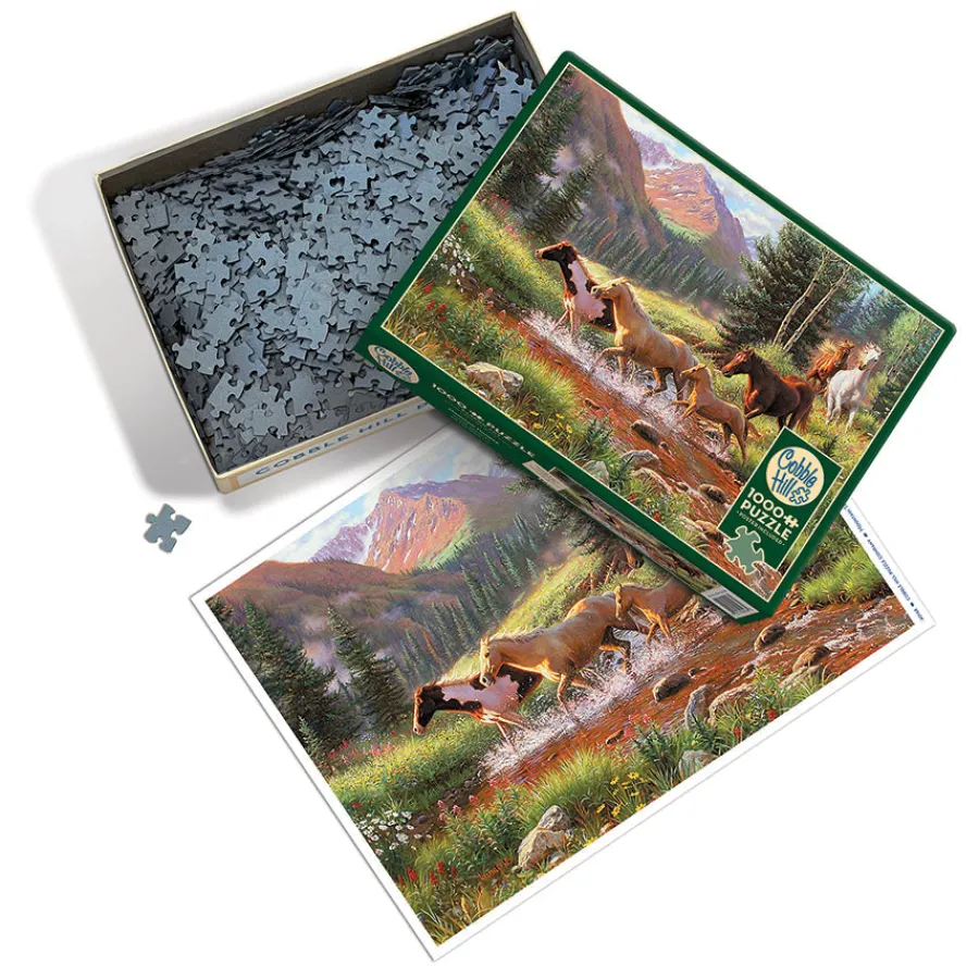 Cobble Hill Mountain Thunder | 1000 Piece- 1000 Piece | Countryscape