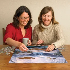 Cobble Hill Mystic Falls in Winter | 1000 Piece- 1000 Piece | Mountainscape