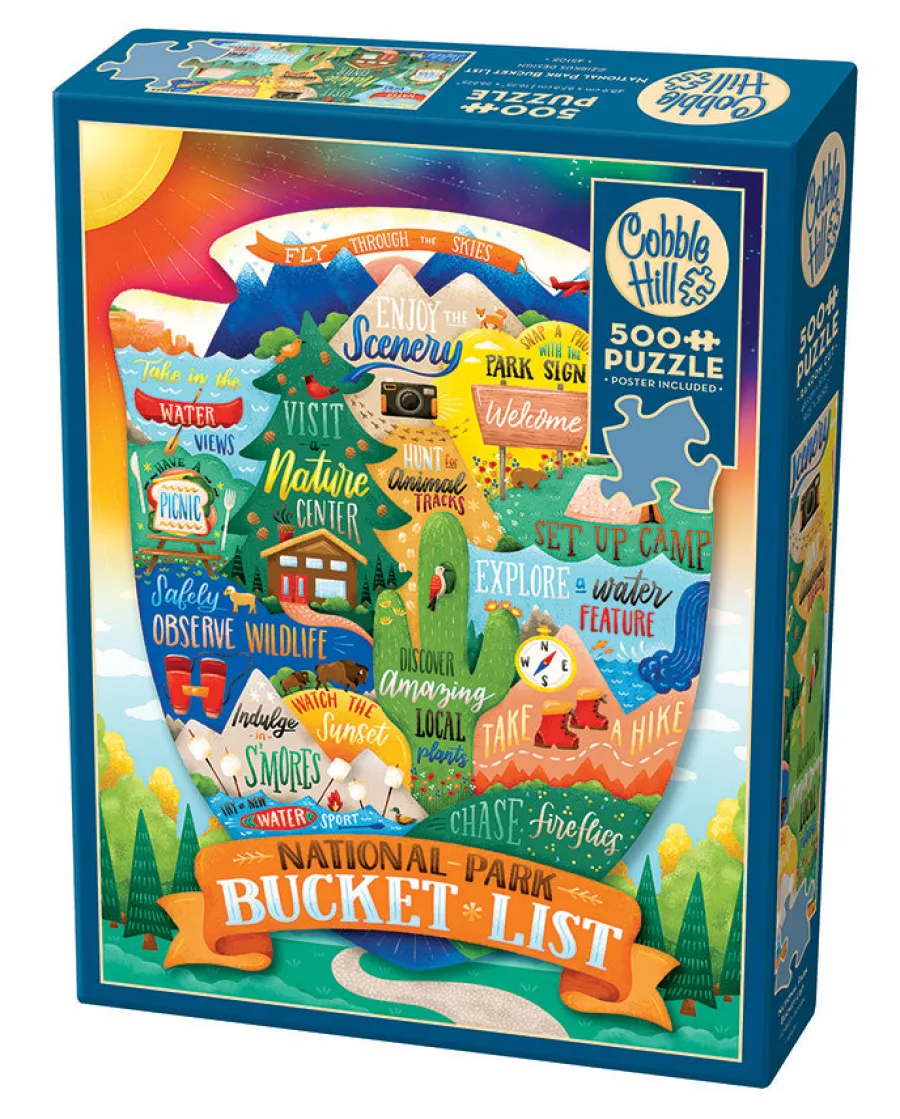 Cobble Hill National Park Bucket List | 500 Piece- 500 Piece