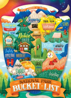 Cobble Hill National Park Bucket List | 500 Piece- 500 Piece