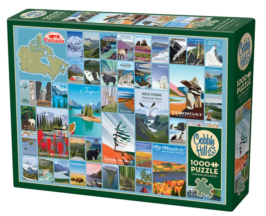 Cobble Hill National Parks and Reserves of Canada | 1000 Piece- 1000 Piece | Mountainscape