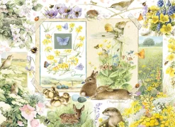 Cobble Hill Nature Journal: Spring | 1000 Piece- 1000 Piece | Collage - Variety
