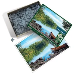 Cobble Hill Nature's Mirror | 1000 Piece- 1000 Piece | Mountainscape