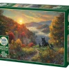 Cobble Hill New Day | 1000 Piece- 1000 Piece | Mountainscape