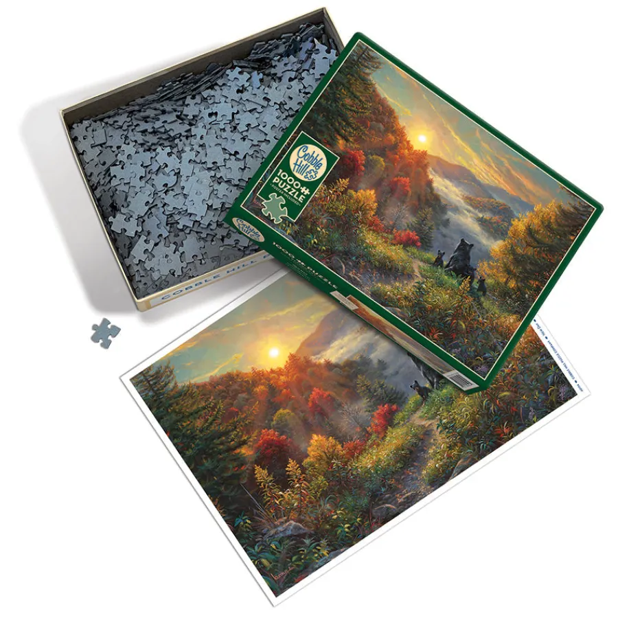 Cobble Hill New Day | 1000 Piece- 1000 Piece | Mountainscape