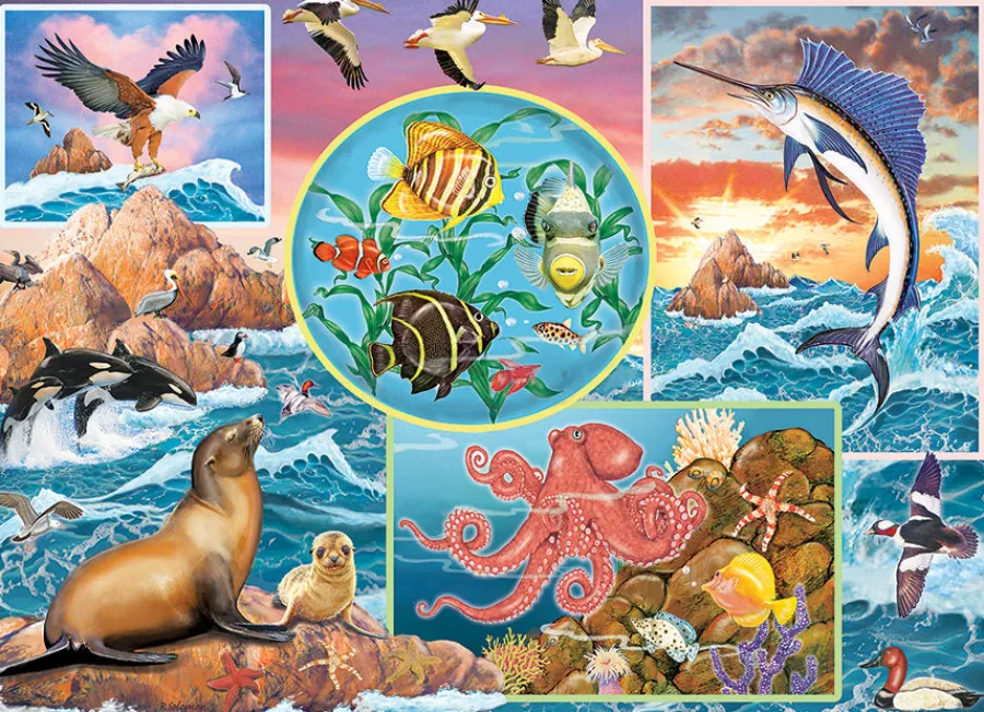 Cobble Hill Ocean Magic (Family) | Family Pieces 350- Family Pieces 350 | Waterscape