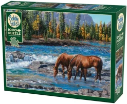 Cobble Hill On the Rocks | 1000 Piece- 1000 Piece | Countryscape
