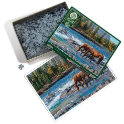 Cobble Hill On the Rocks | 1000 Piece- 1000 Piece | Countryscape