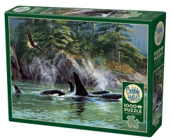 Cobble Hill Orcas | 1000 Piece- 1000 Piece | Waterscape