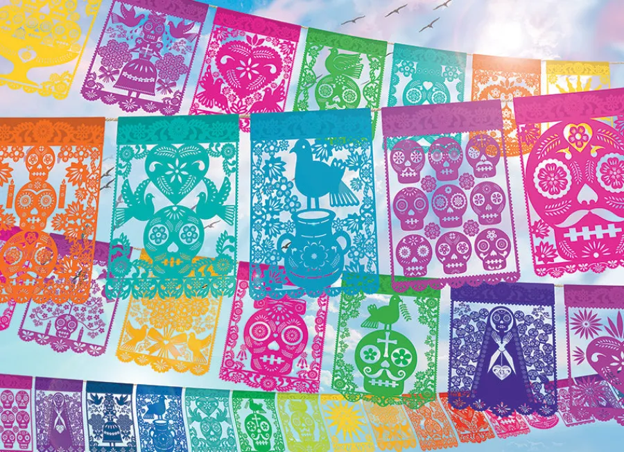 Cobble Hill Papel Picado | 500 Piece- 500 Piece