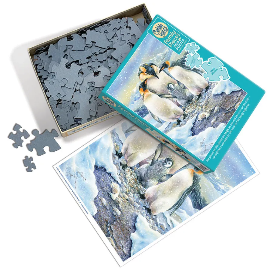 Cobble Hill Penguin Family (Family) | Family Pieces 350- Family Pieces 350 | Wildlife