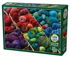 Cobble Hill Plenty of Yarn | 1000 Piece- 1000 Piece | Sewing / Quilting