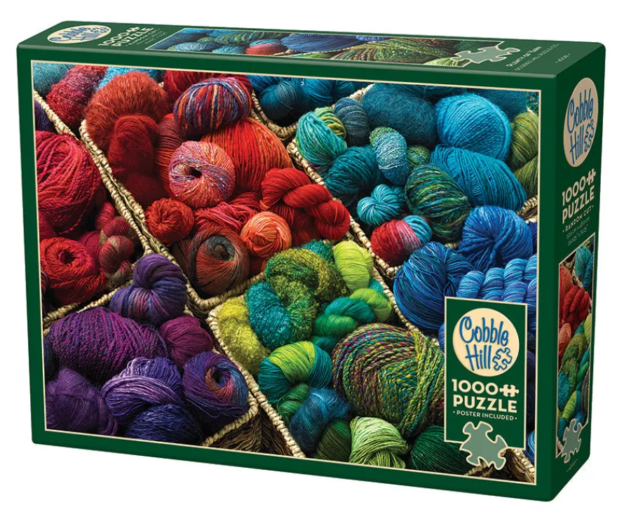 Cobble Hill Plenty of Yarn | 1000 Piece- 1000 Piece | Sewing / Quilting