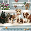 Cobble Hill Porch Swing Buddies (tray) | 35 Piece Tray- Tray Puzzles | Cats