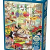 Cobble Hill Potting Shed Cats | 500 Piece- 500 Piece | Cats
