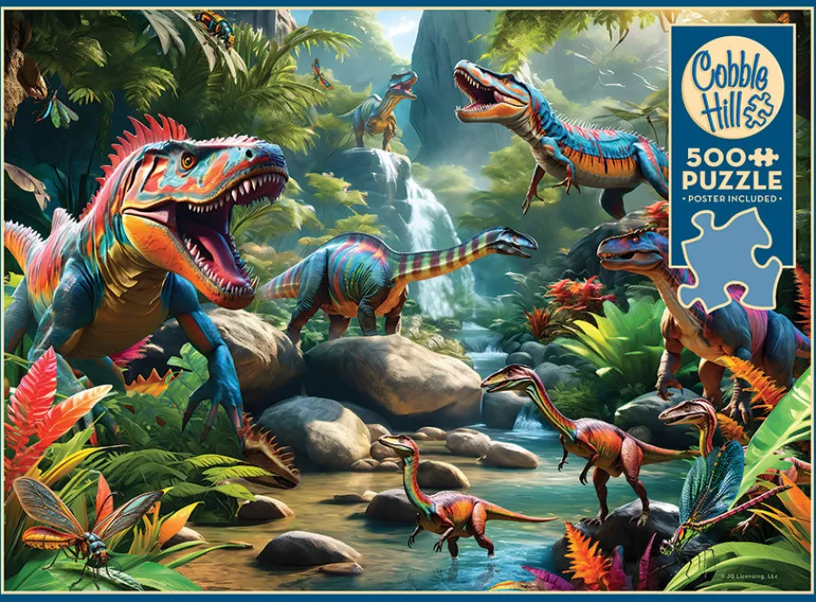 Cobble Hill Prehistoric Beasts | 500 Piece- 500 Piece