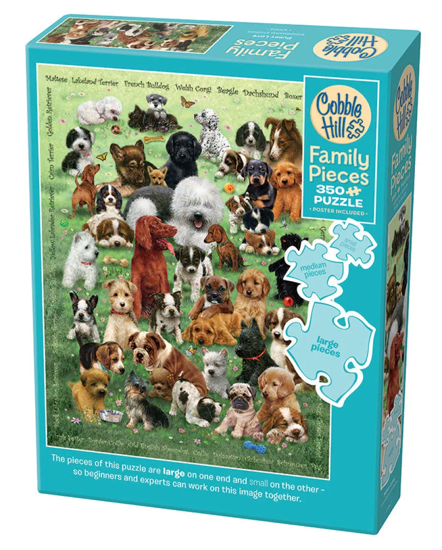 Cobble Hill Puppy Love (Family) | Family Pieces 350- Family Pieces 350 | Dogs