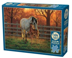 Cobble Hill Quiet Time | 500 Piece- 500 Piece | Horses