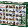 Cobble Hill Railroads of America | 1000 Piece- 1000 Piece | Collage - Miniscene