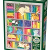 Cobble Hill Rainbow Cat Quilt | 1000 Piece- 1000 Piece | Cats