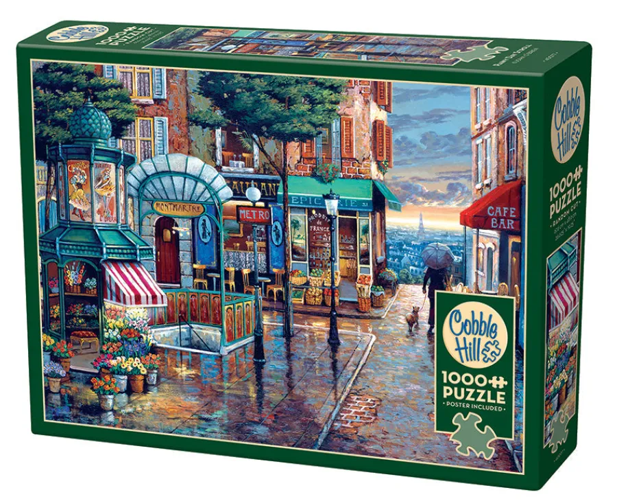Cobble Hill Rainy Day Stroll | 1000 Piece- 1000 Piece | European Escape