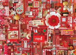 Cobble Hill Red | 1000 Piece- 1000 Piece | Flowers / Gardens