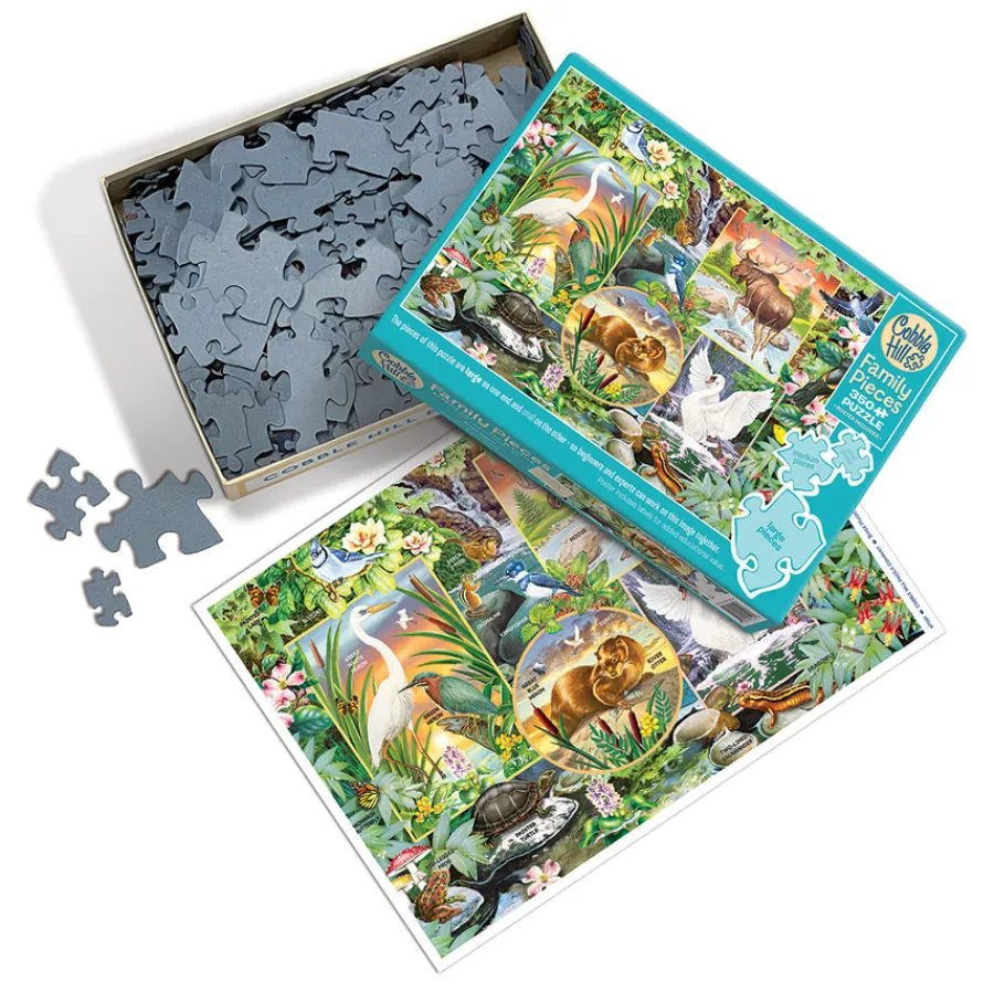 Cobble Hill River Magic (Family) | Family Pieces 350- Family Pieces 350 | Aquatic