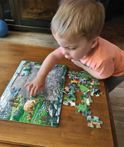 Cobble Hill Rocky Mountain Wildlife (tray) | 35 Piece Tray- Tray Puzzles | Mountainscape