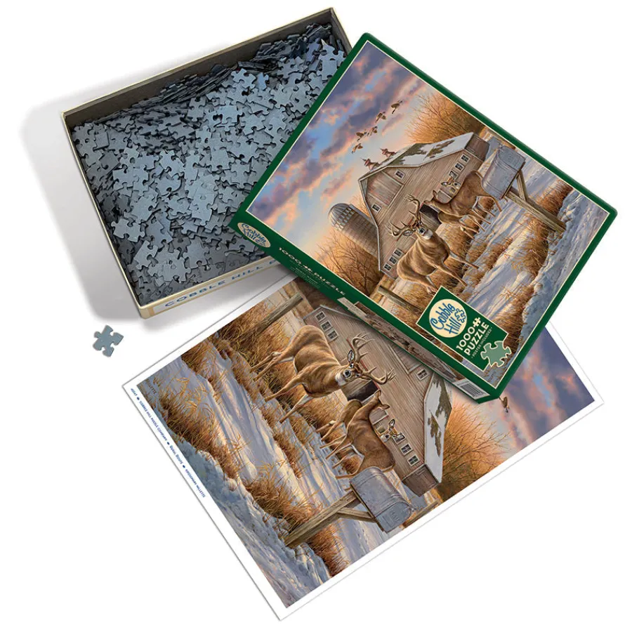 Cobble Hill Rural Route | 1000 Piece- 1000 Piece | Countryscape