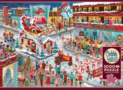 Cobble Hill Santa's Parade | 2000 Piece- 2000 Piece | Winter