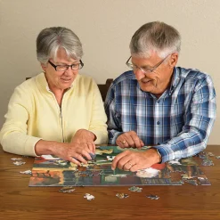 Cobble Hill Santa's Playtime | Easy Handling 275 Piece- Easy Handling 275 | Cats