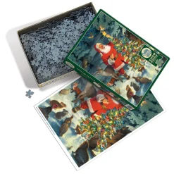 Cobble Hill Santa's Tree | 1000 Piece- 1000 Piece | Mountainscape